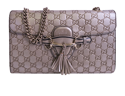 Guccissima Emily Chain Shoulder Bag, front view